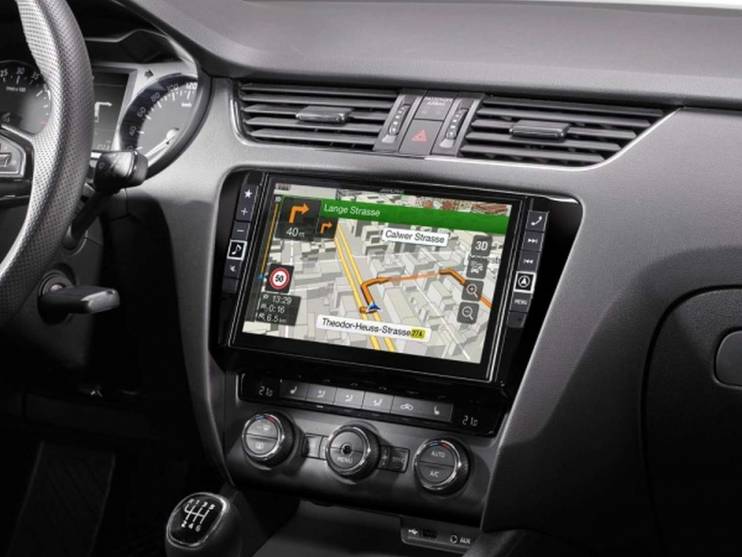Штатное головное устройство Alpine X901D-OC3