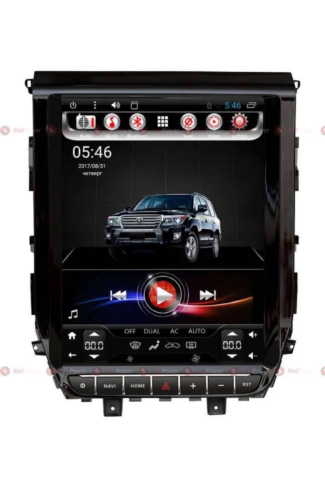 Штатная магнитола Redpower 31201 (Tesla) Toyota Land Cruiser 200 (c DVD приводом) (2014+)