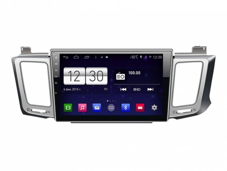 Toyota Rav-4 new на Android (Big Screen) M468